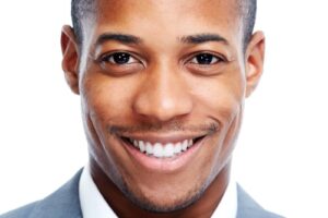 Young Ethnic Man Smiling